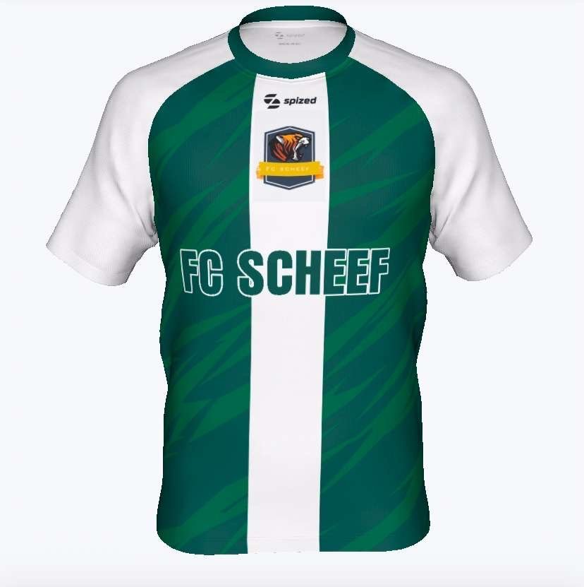 FC Scheef thuisshirt, voorkant